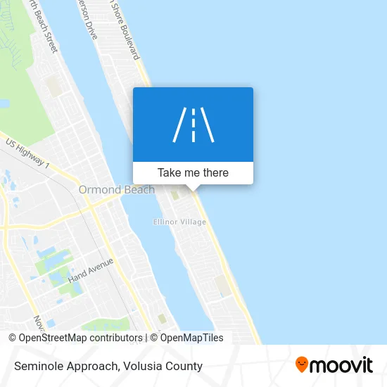 Seminole Approach map