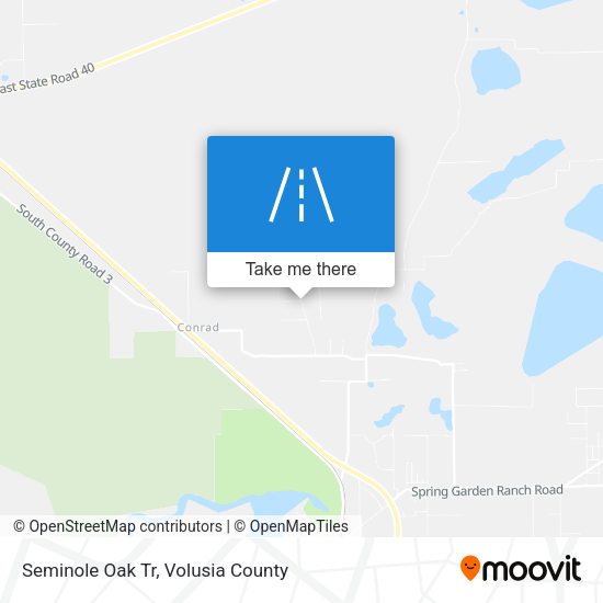 Seminole Oak Tr map