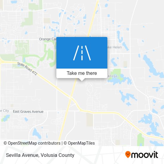 Sevilla Avenue map