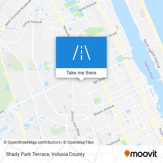 Mapa de Shady Park Terrace