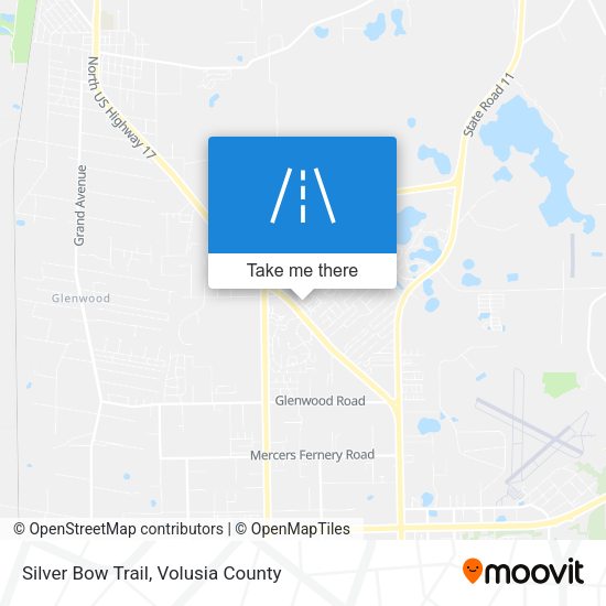 Silver Bow Trail map