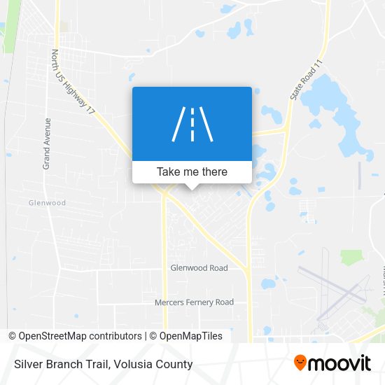 Mapa de Silver Branch Trail