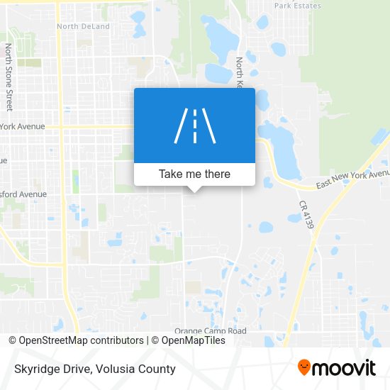 Skyridge Drive map