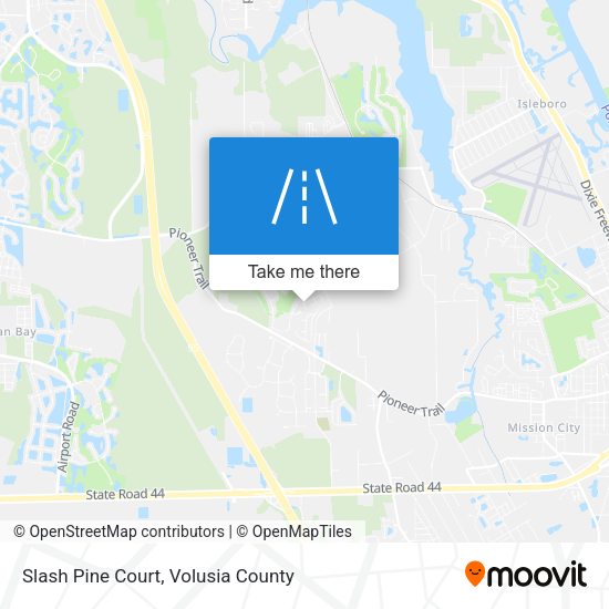 Slash Pine Court map
