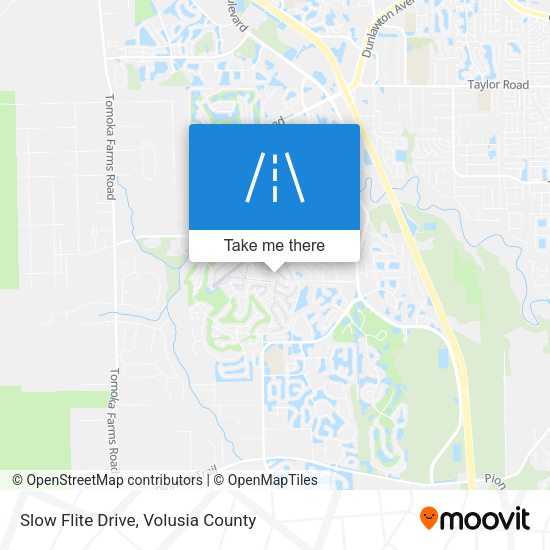 Mapa de Slow Flite Drive