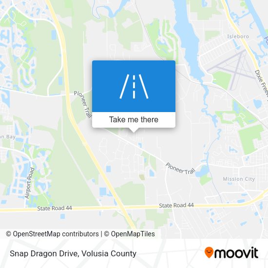 Snap Dragon Drive map