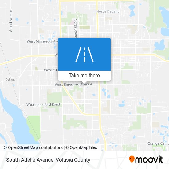 Mapa de South Adelle Avenue