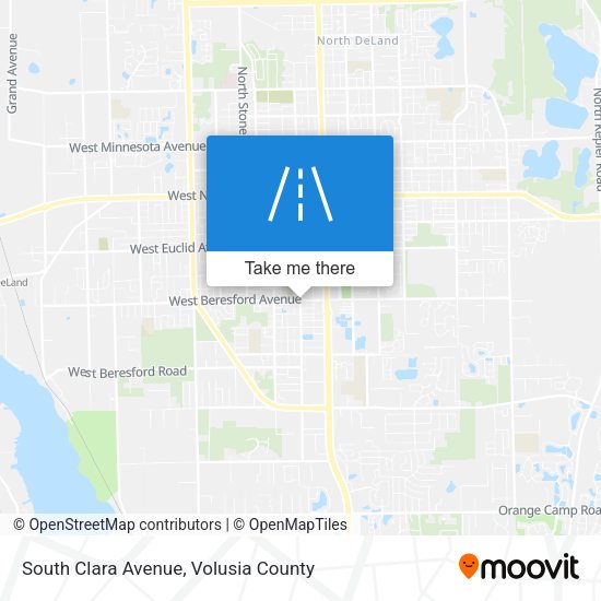 Mapa de South Clara Avenue