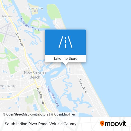 Mapa de South Indian River Road