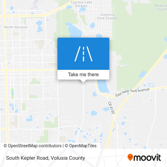 Mapa de South Kepler Road