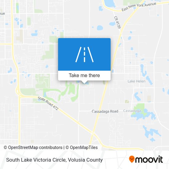 Mapa de South Lake Victoria Circle