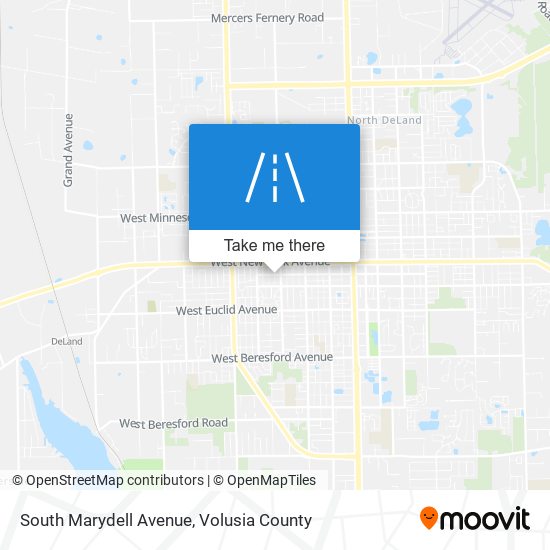 South Marydell Avenue map