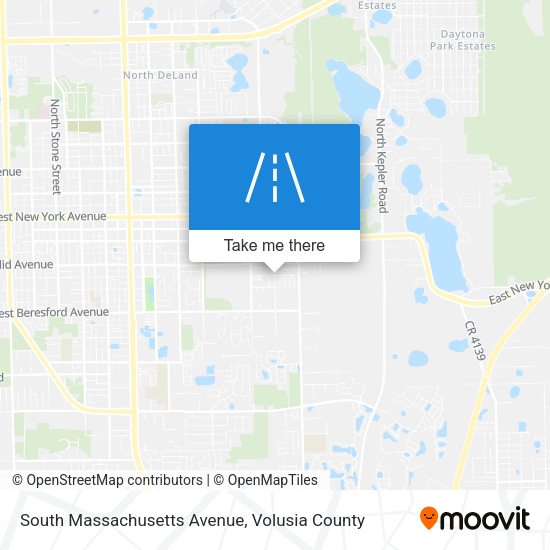 South Massachusetts Avenue map