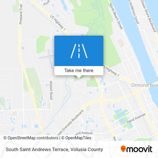 Mapa de South Saint Andrews Terrace