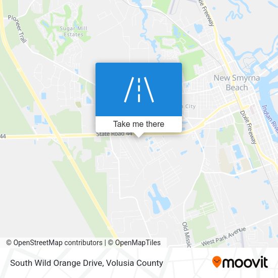 South Wild Orange Drive map