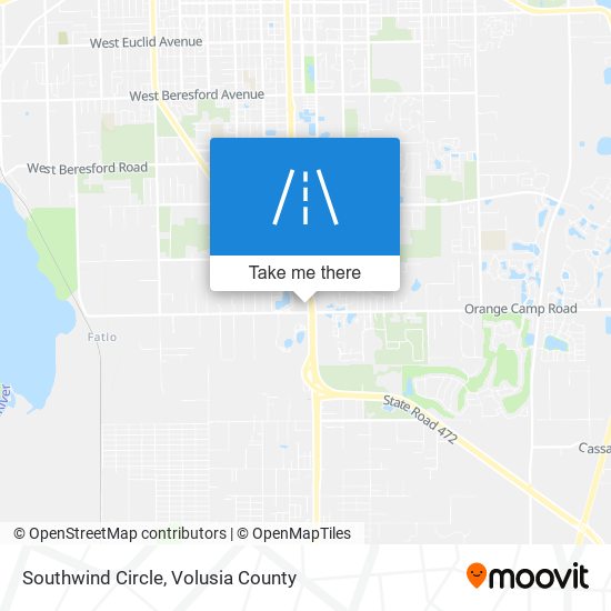 Southwind Circle map