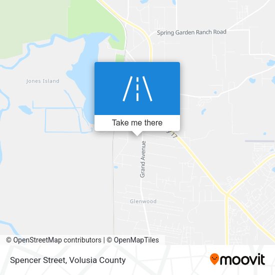 Spencer Street map