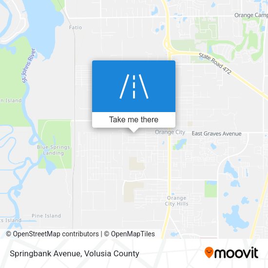 Springbank Avenue map