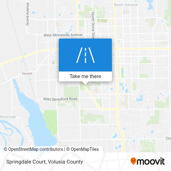 Springdale Court map