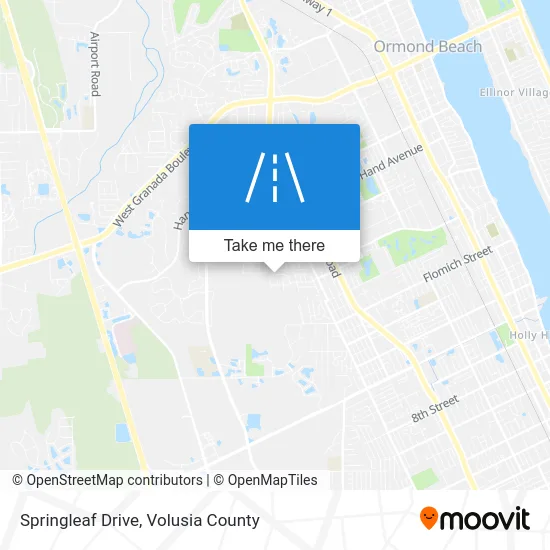 Springleaf Drive map