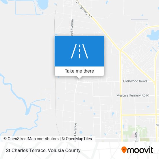 Mapa de St Charles Terrace