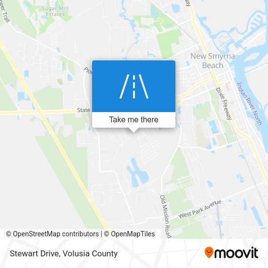 Mapa de Stewart Drive