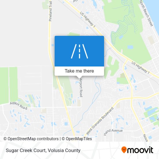 Sugar Creek Court map
