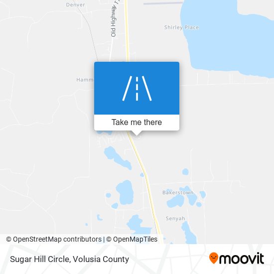 Mapa de Sugar Hill Circle