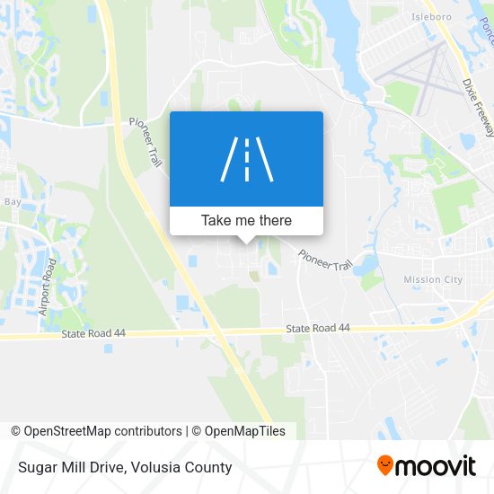 Sugar Mill Drive map