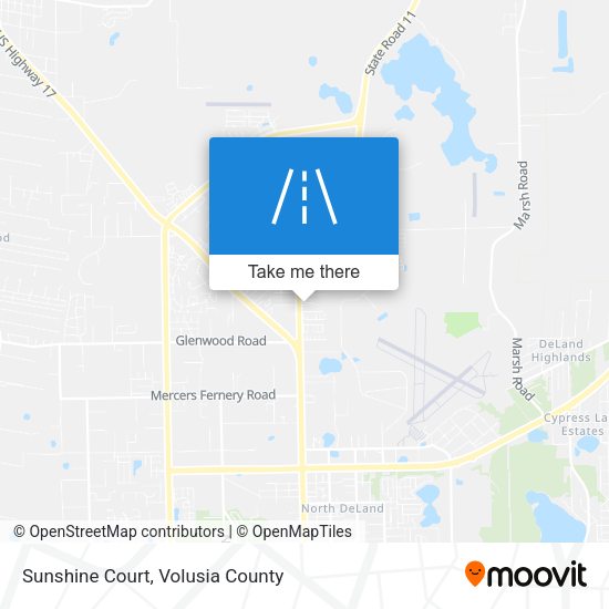 Sunshine Court map