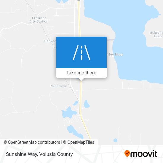 Sunshine Way map