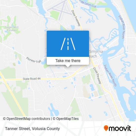 Tanner Street map