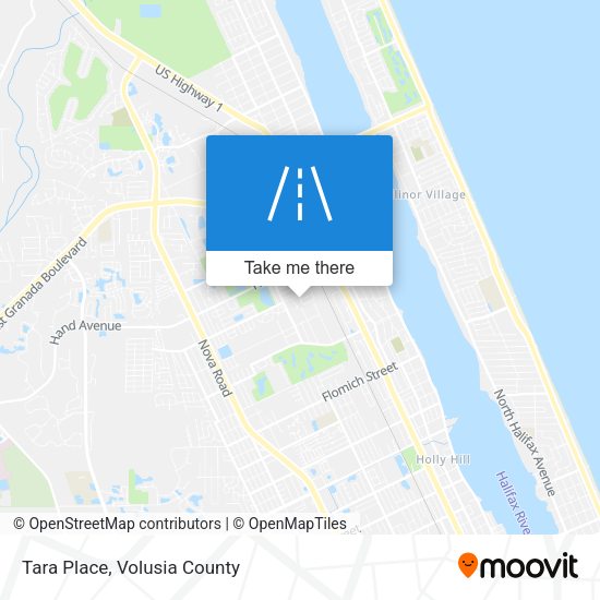 Tara Place map