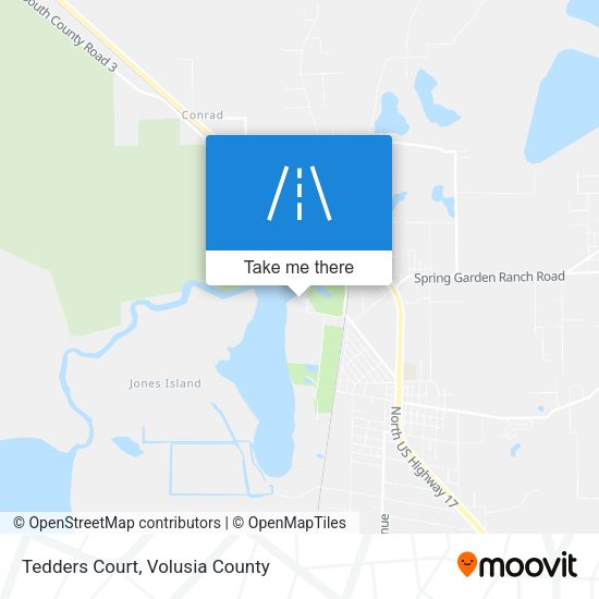 Mapa de Tedders Court