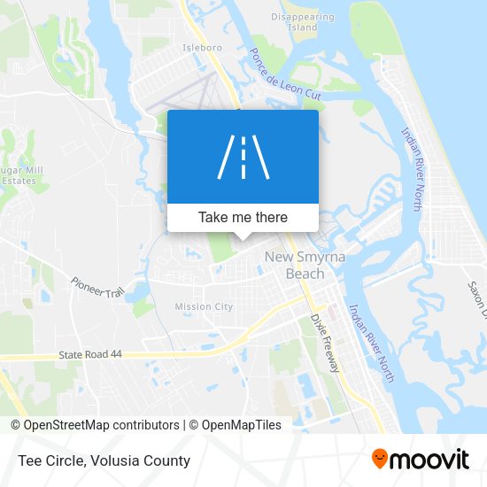 Tee Circle map
