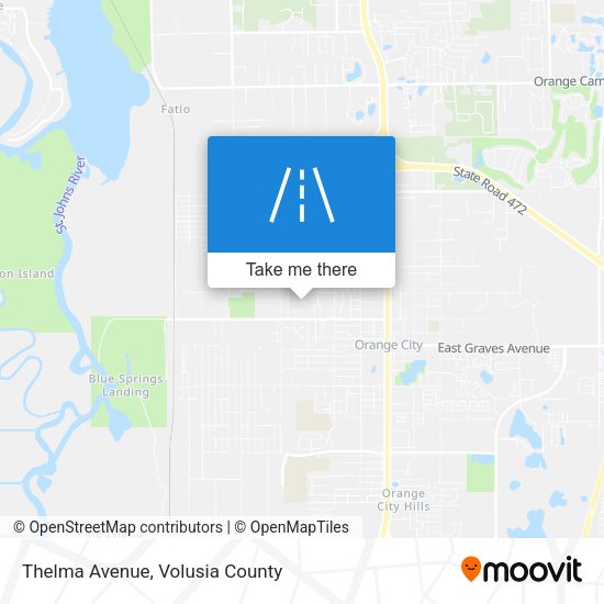Thelma Avenue map