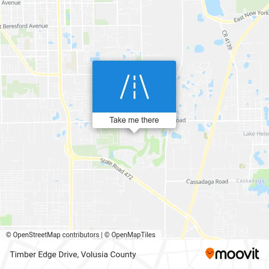Timber Edge Drive map