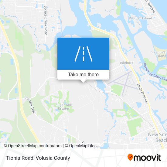 Tionia Road map