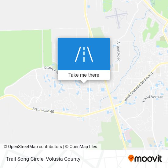 Trail Song Circle map