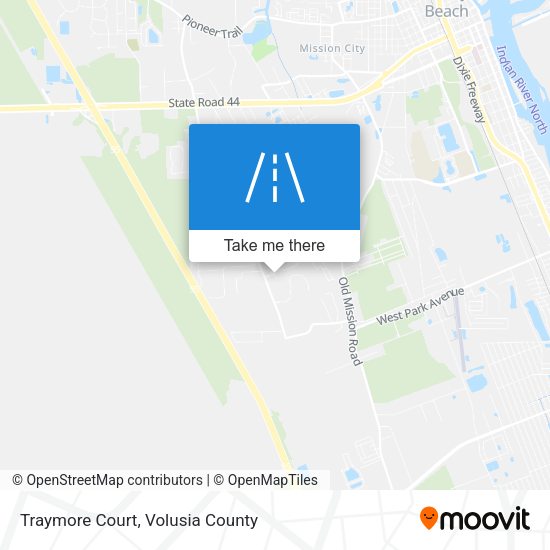 Mapa de Traymore Court