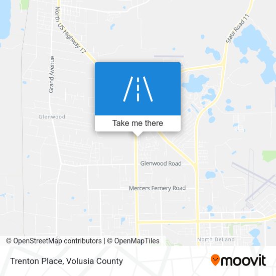 Trenton Place map