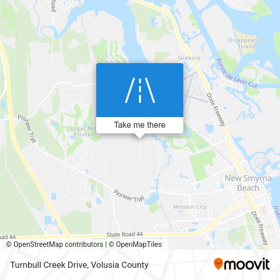 Turnbull Creek Drive map
