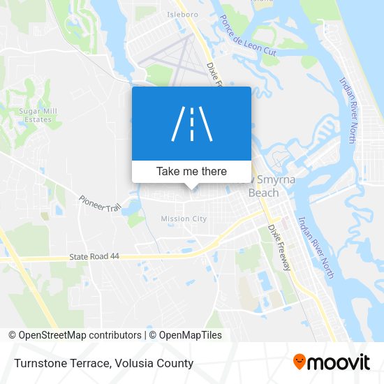 Mapa de Turnstone Terrace