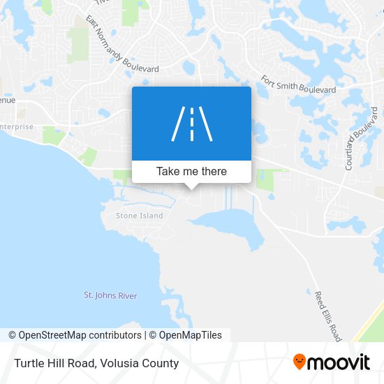 Mapa de Turtle Hill Road