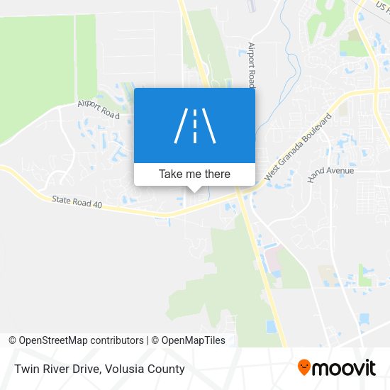 Mapa de Twin River Drive