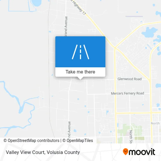 Valley View Court map