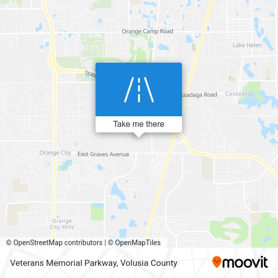 Mapa de Veterans Memorial Parkway