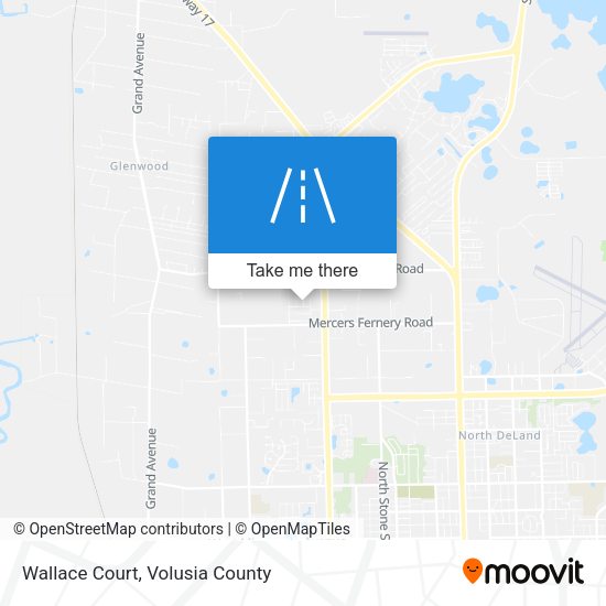 Mapa de Wallace Court