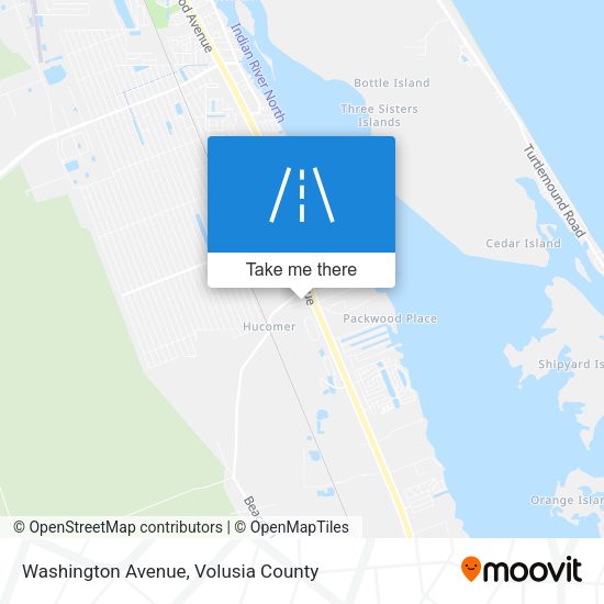 Washington Avenue map