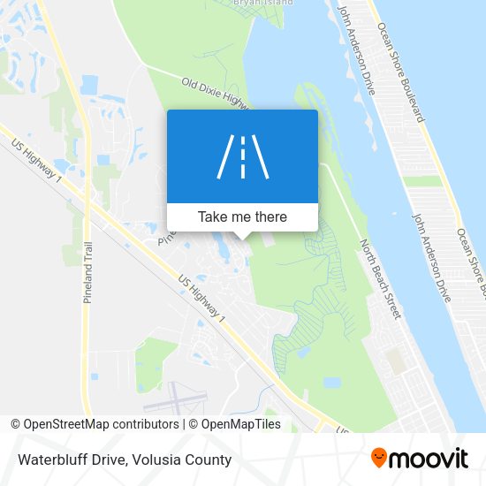 Mapa de Waterbluff Drive